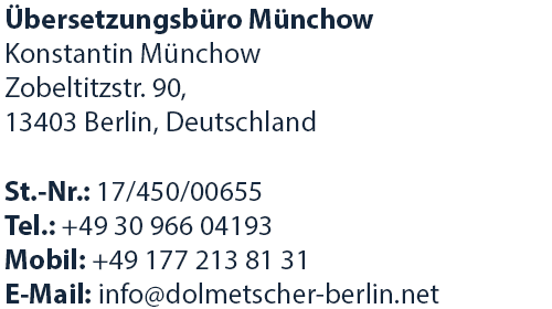 Angaben gemäß § 5 DDG