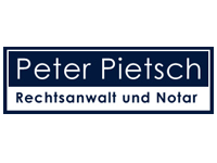 Logo: Rechtsanwalt & Notar Peter Pietsch